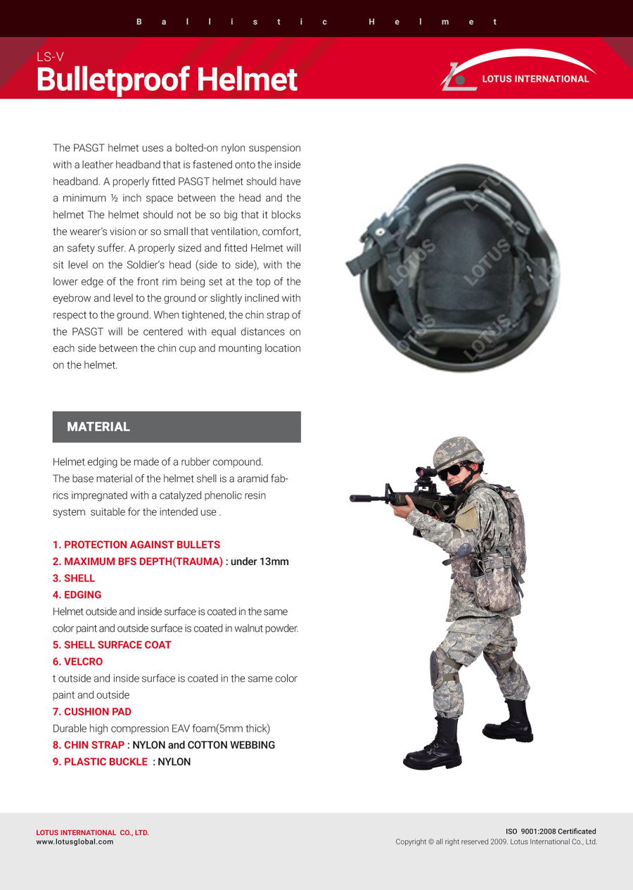 Ballistic Helmet