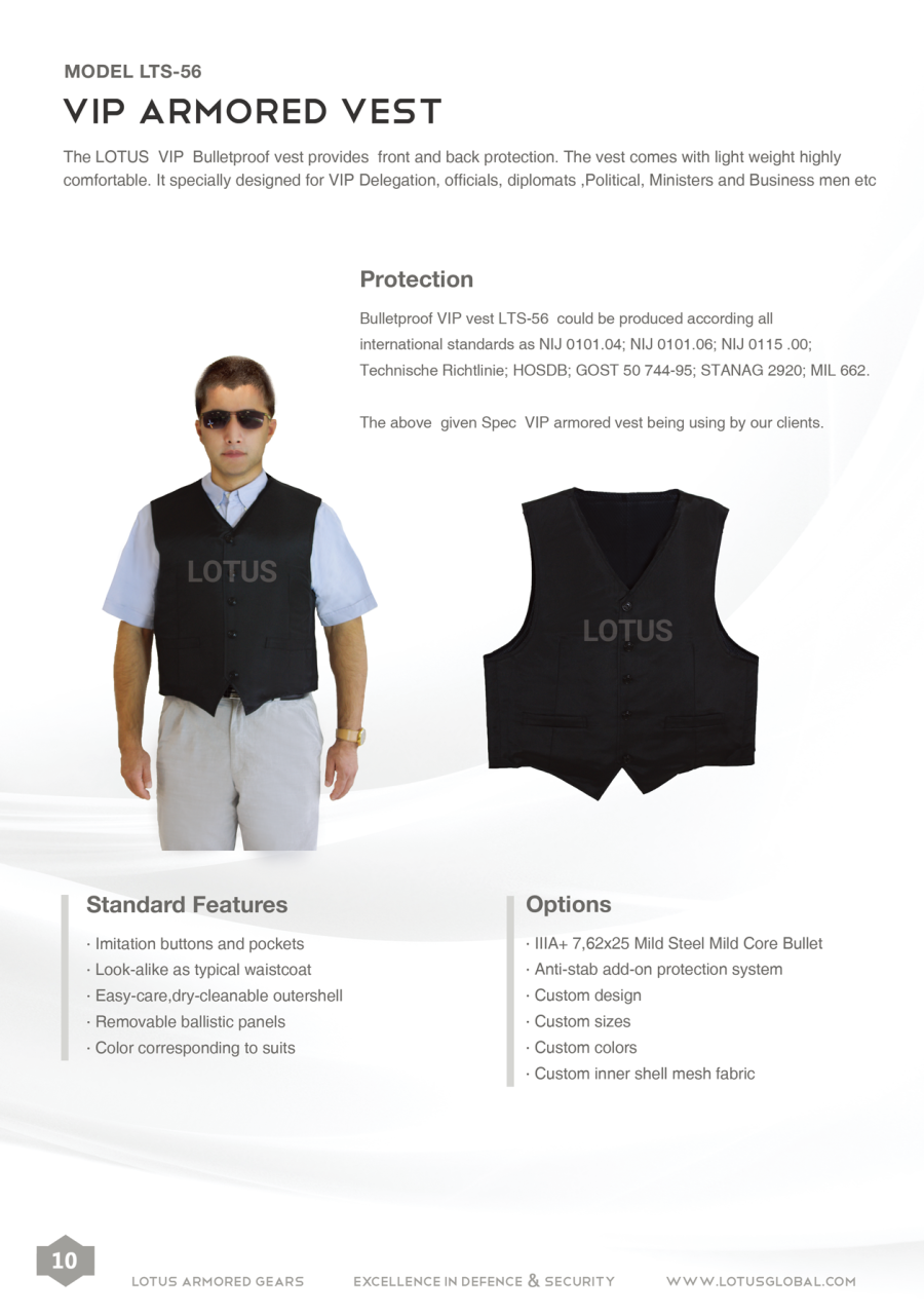 VIP Armored Vest