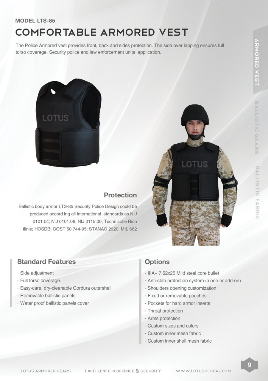 Comfortable Armored Vest