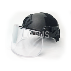 High Cut Ballistic Helmet with Visor