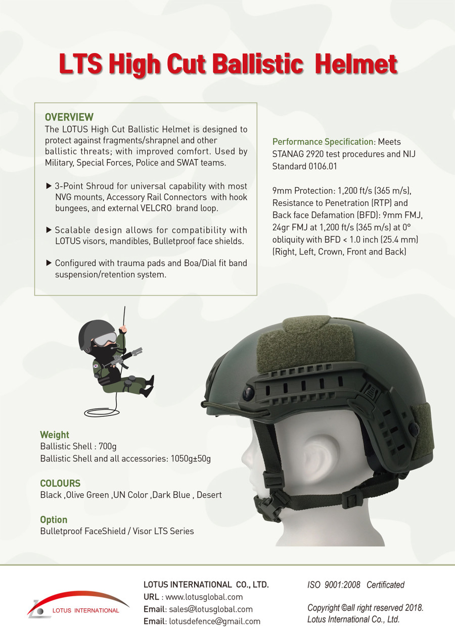 Ballistic Helmet